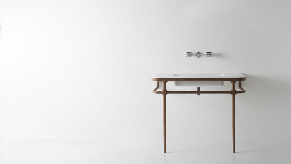 Washbasin console Ilbagno