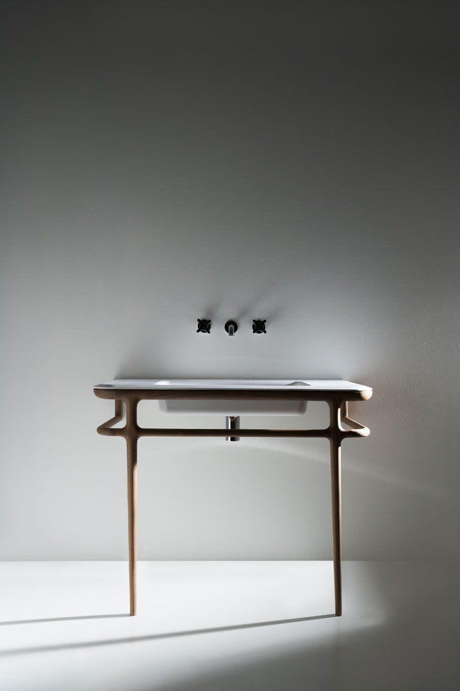 Washbasin console Ilbagno