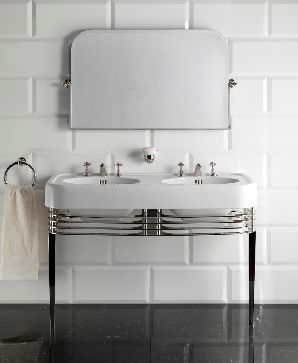 Lavabo consolle Wide Blues