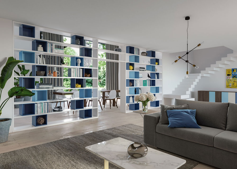 Libreria Living 609