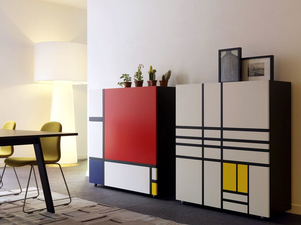 Storage Homage To Mondrian