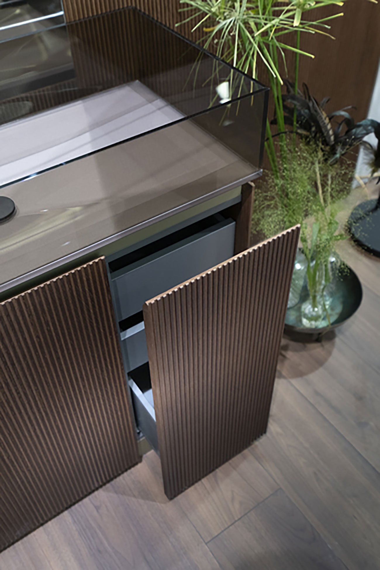 Composizione Plissé Legno