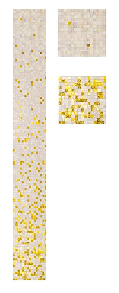 Mosaico Sfumature - Peonia