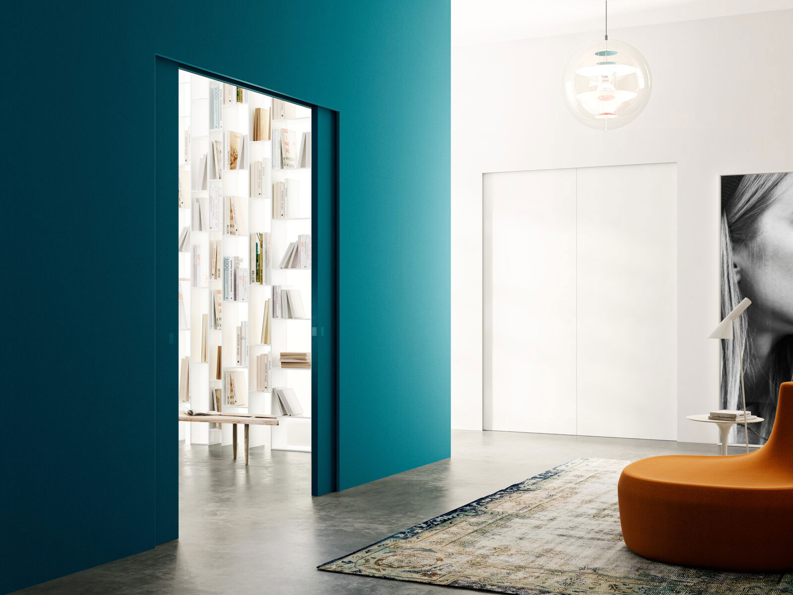 Marea - Sliding Door centro parete