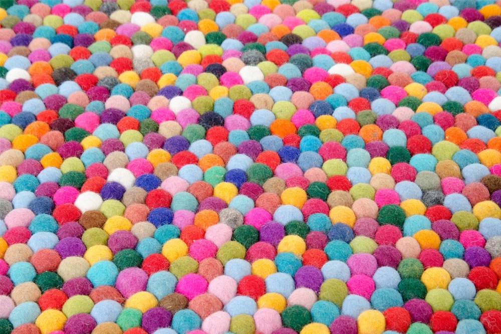 Teppich Confetti Multicolor