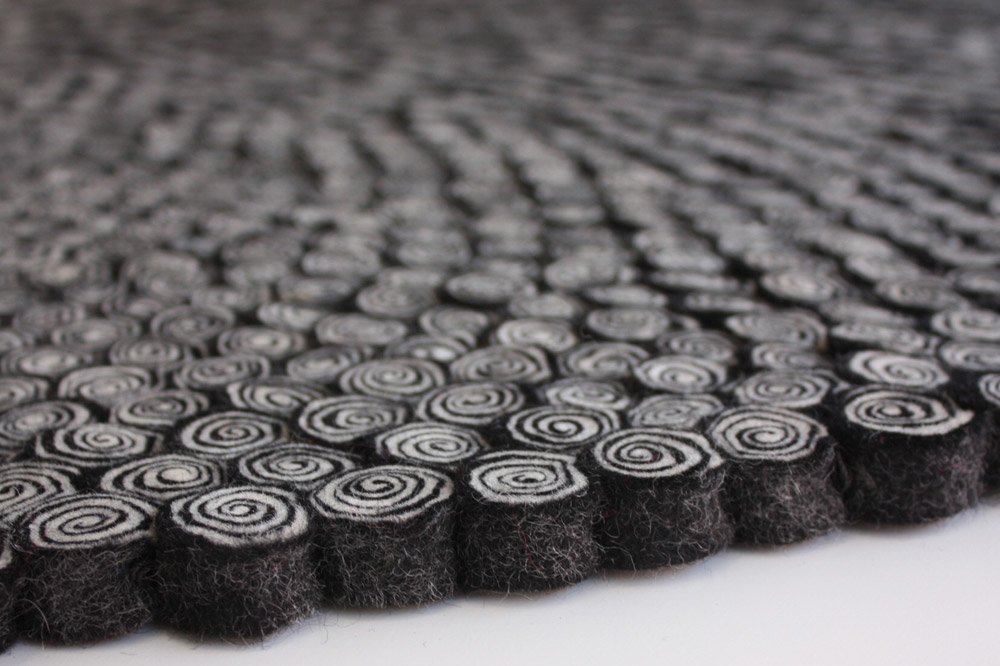 Tapis Nautilus black