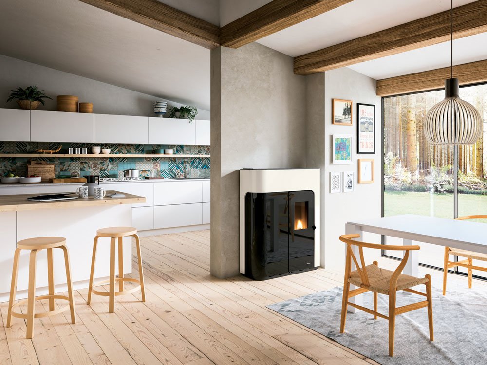 Termostufa Ecofire® Elisabeth Idro