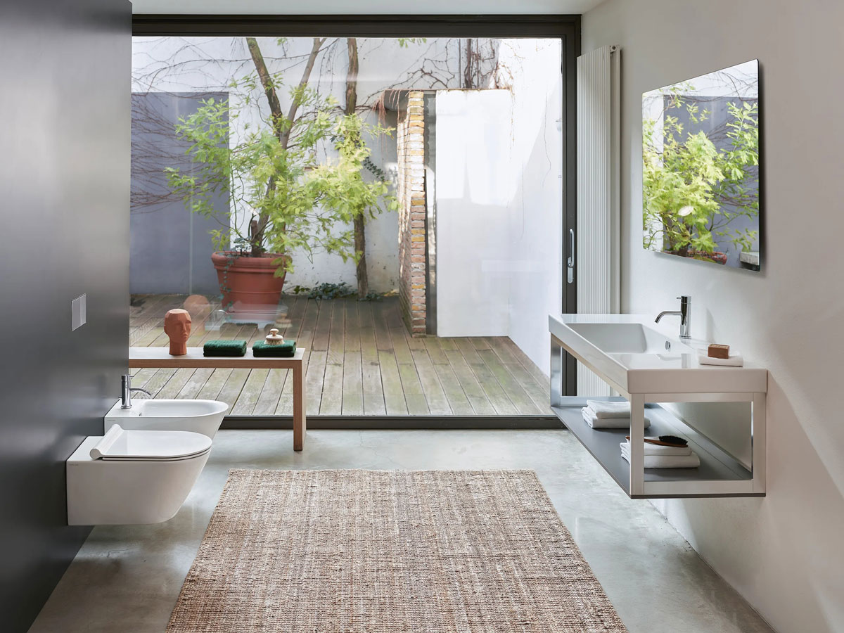 Wc e bidet New Zero 55