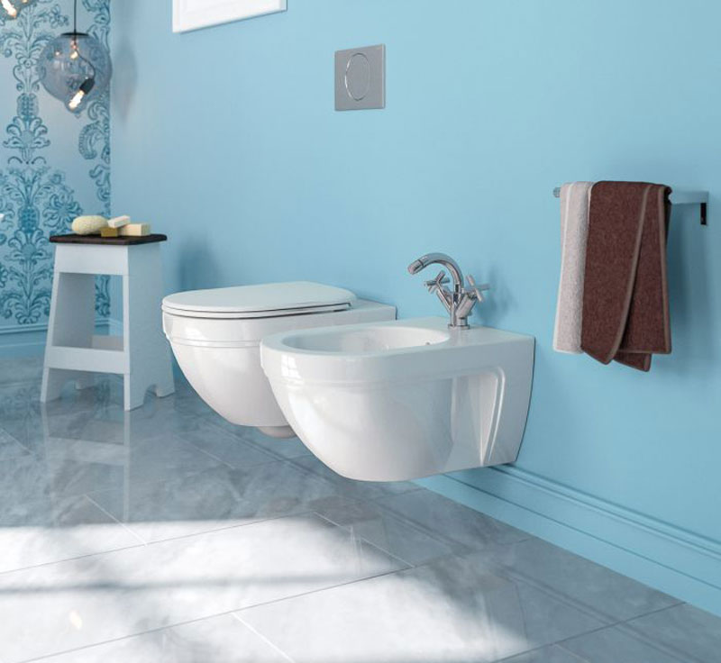 Wc e bidet Canova Royal 55