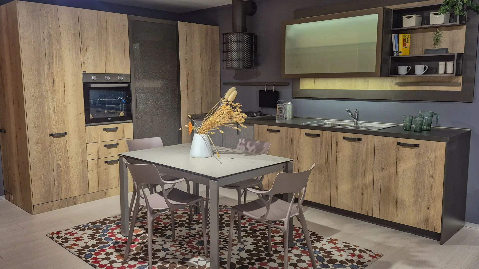 CUCINA ANGOLARE SNAIDERO - MODELLO LOFT