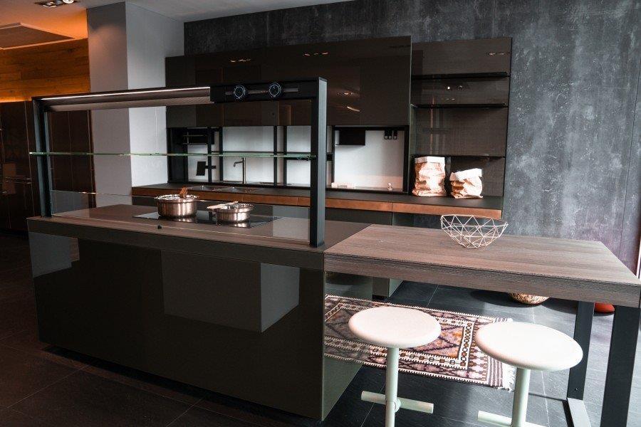 Cucina con Isola Valcucine Genius Loci Vitrum