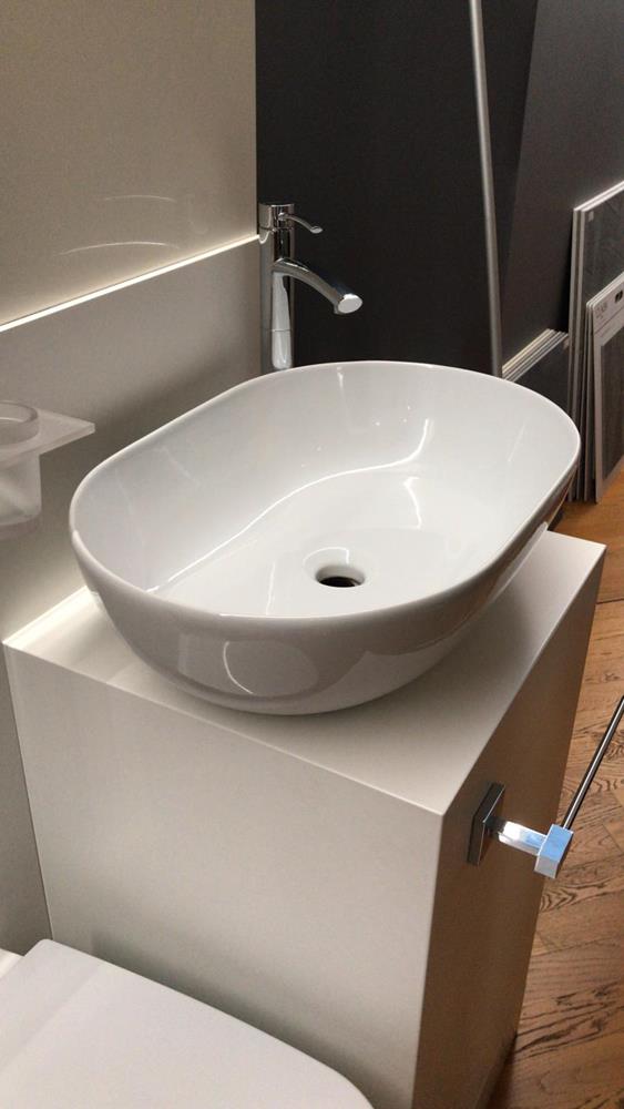 Globo lavabo catino t-edge 60X41 BIANCO