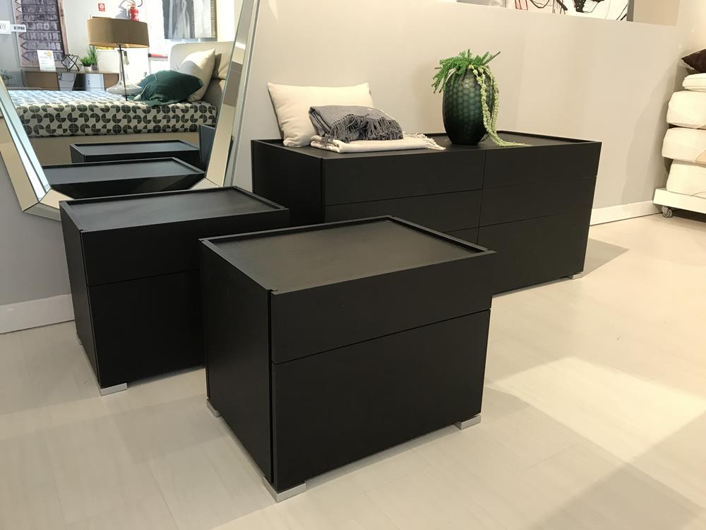 GRUPPO LETTO FLOU LIPARI WENGE'