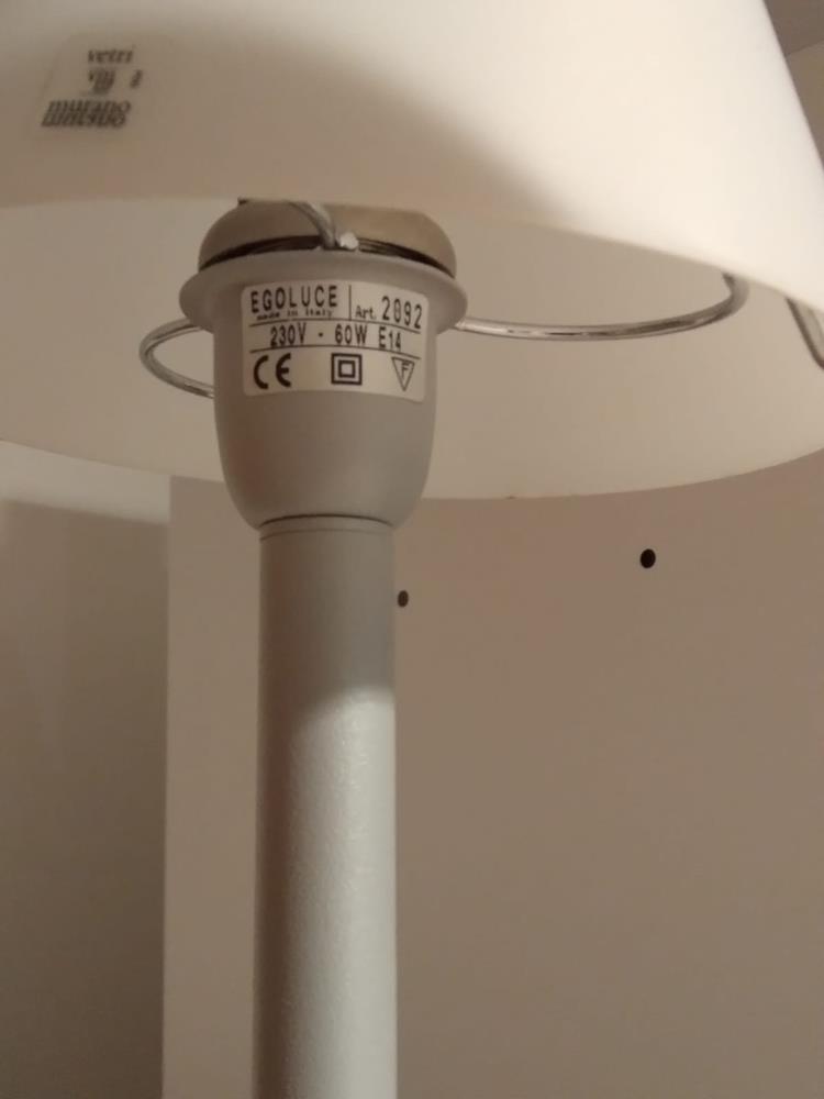 LAMPADA DA TAVOLO ABAT JOURS MANOLA ITALIANA LUCE