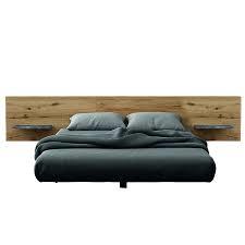 Letto LAGO FLUTTUA Testata Wildwood/TitanioStock