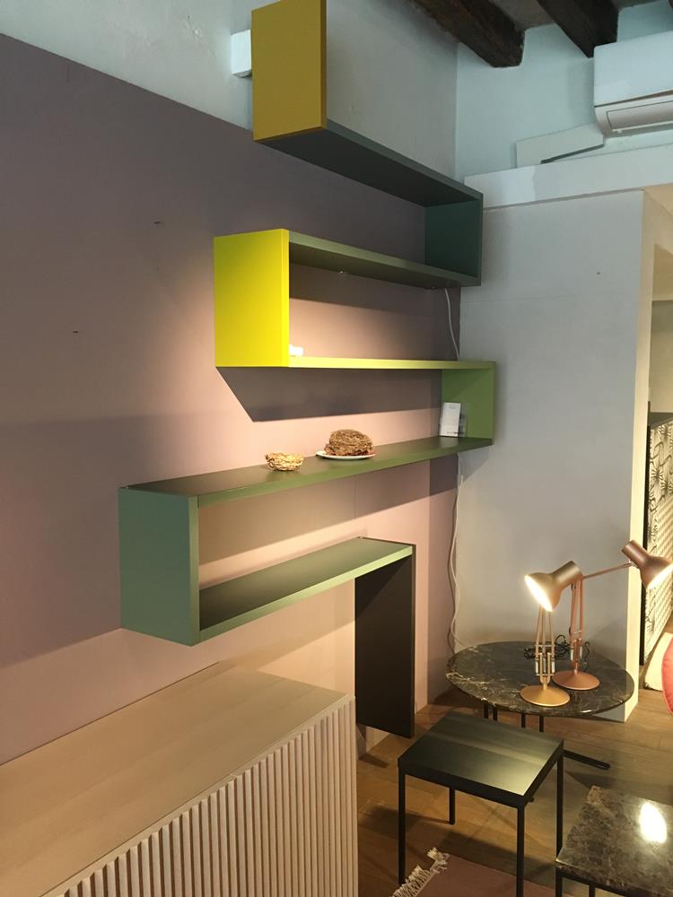 Libreria sospesa LAGO Linea 30mm