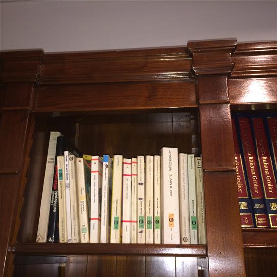 MARCHETTI libreria MG 800 noce nazionale massello