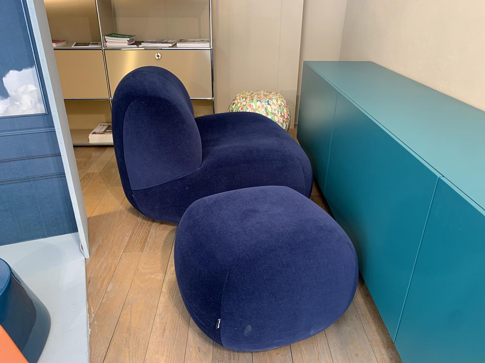 Poltrona e pouff PUKKA Ligne Roset