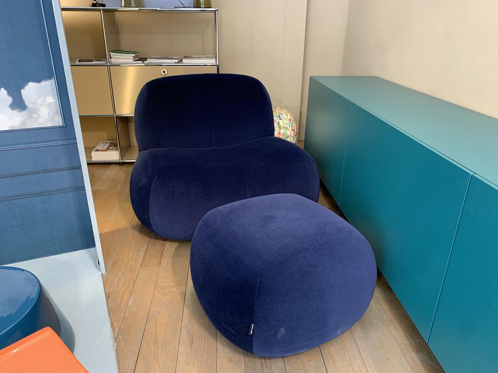 Poltrona e pouff PUKKA Ligne Roset