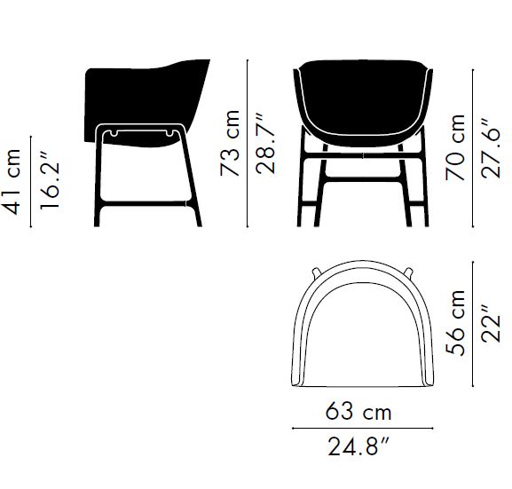 Poltrona Minuscule - Fritz Hansen