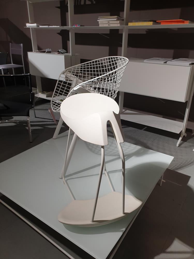 SGABELLO ergonomico studio bianco
