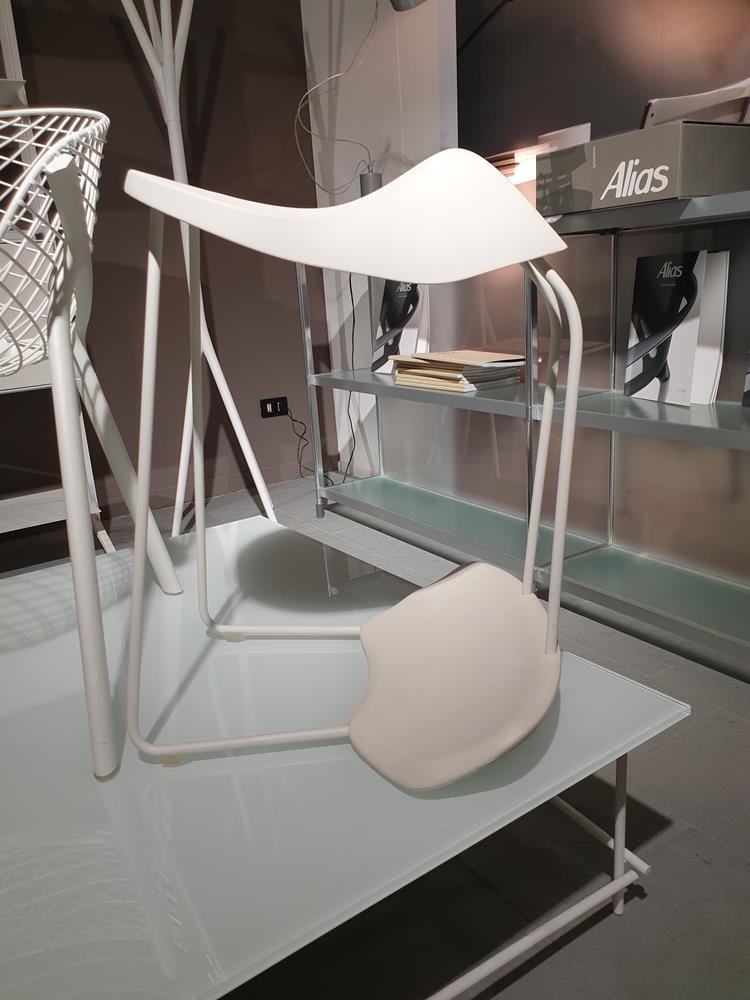 SGABELLO ergonomico studio bianco