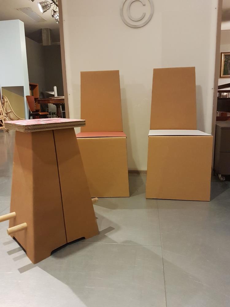 Sgabello Puffo Alto Kubedesign