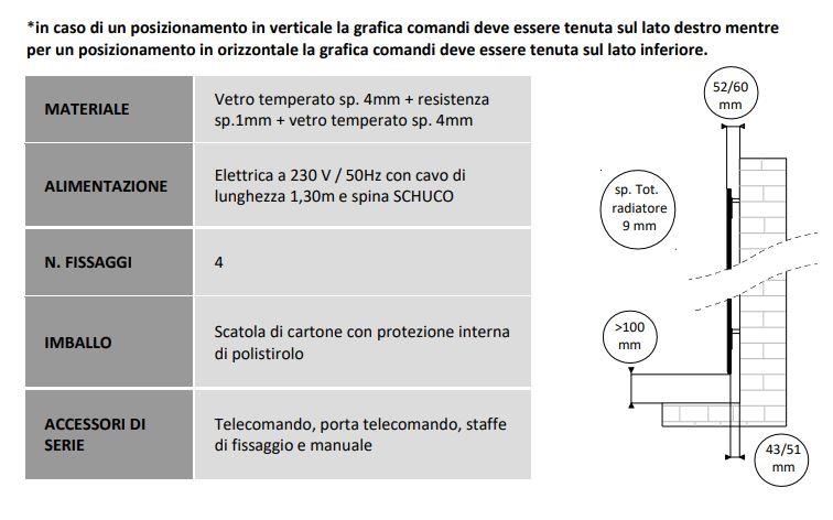 TERMOSIFONE PIASTRA ELETTRICA