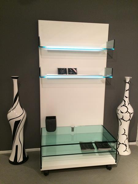 TONELLI Lighterie pann mensole luce+carrello Tv