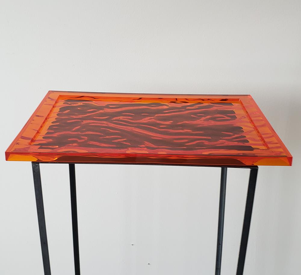 Vassoio Dune Kartell (Rosso Aranciato)