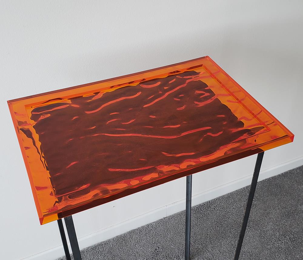 Vassoio Dune Kartell (Rosso Aranciato)