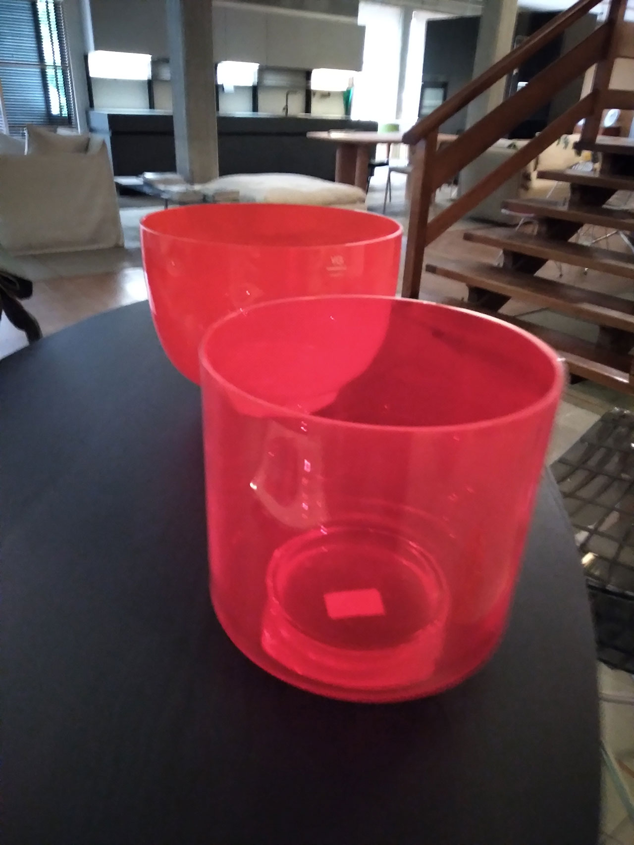 VASO VG NEW TREND BIG CANDLEHOLDER VETRO 
