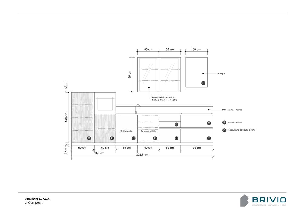 Cucina LINEA di Composit