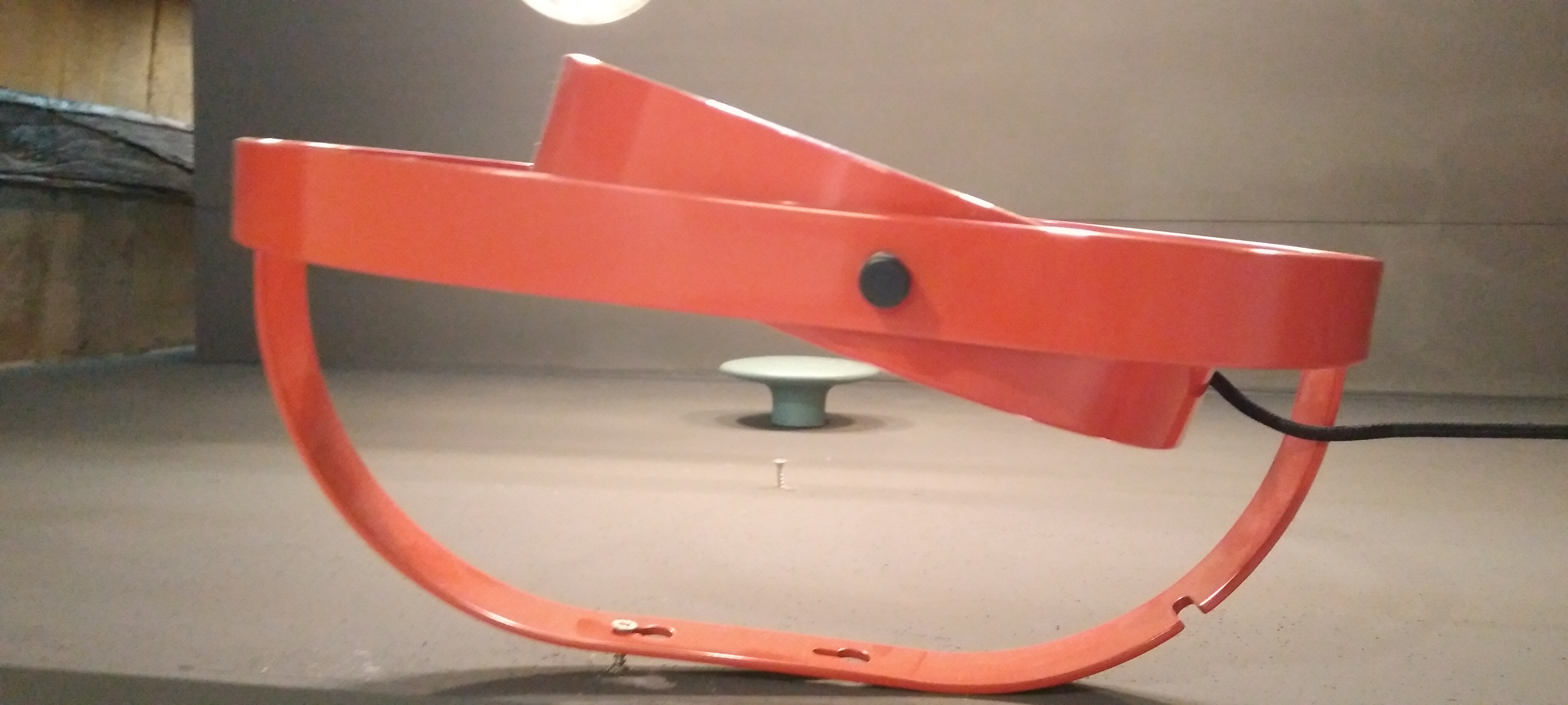 Lampada da muro HEADLIGHT ROSET Rosso