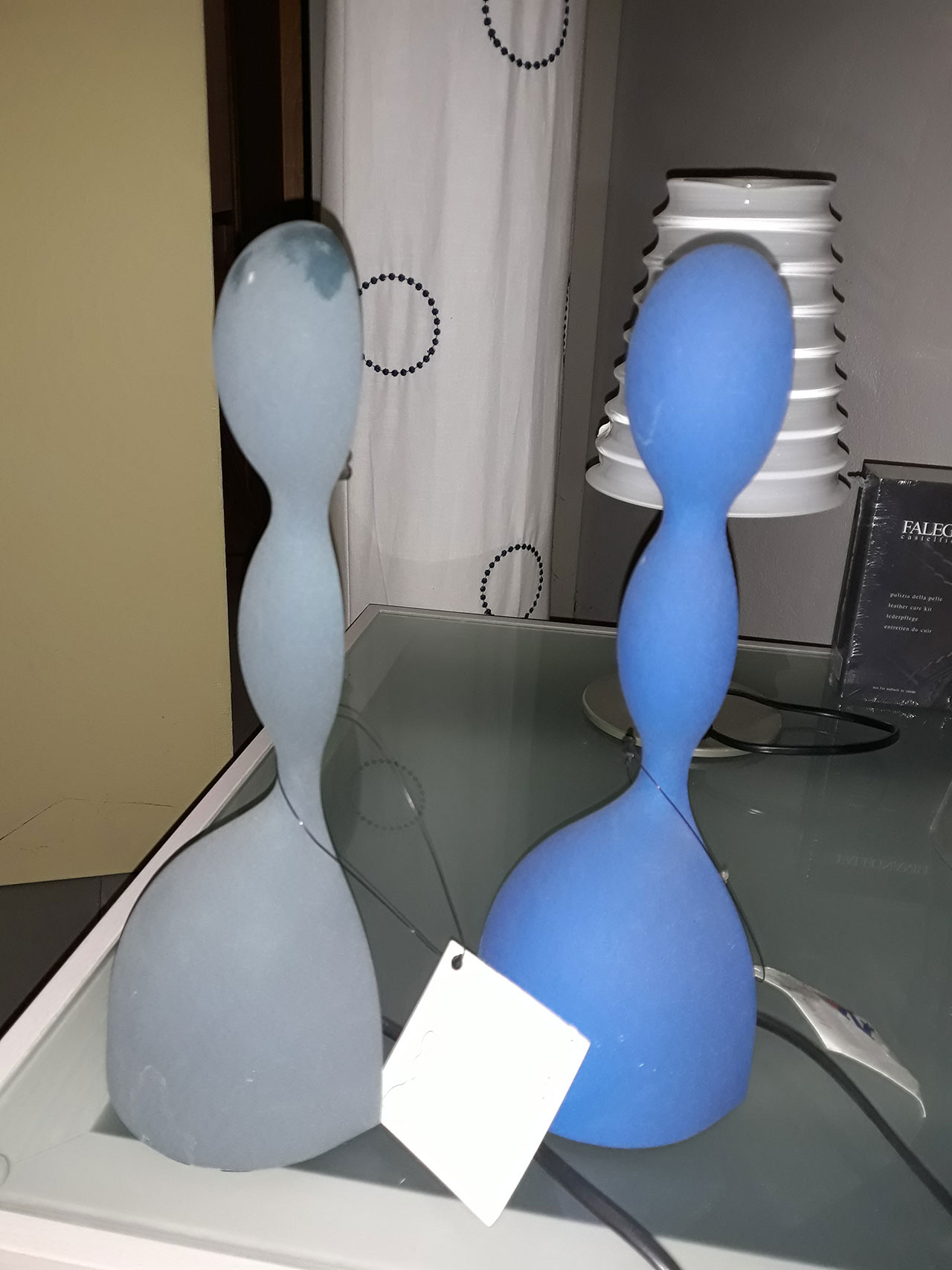 Lampada da tavolo VIRGO NEMO colore Blu