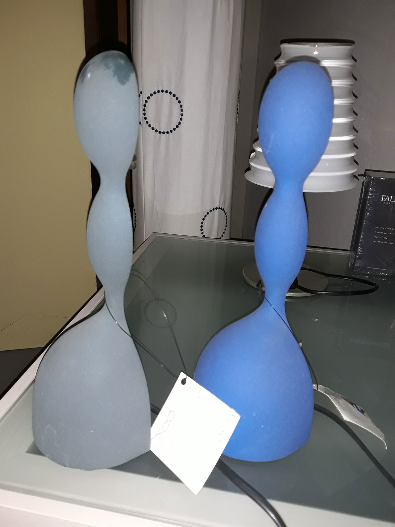 Lampada da tavolo VIRGO NEMO colore Blu