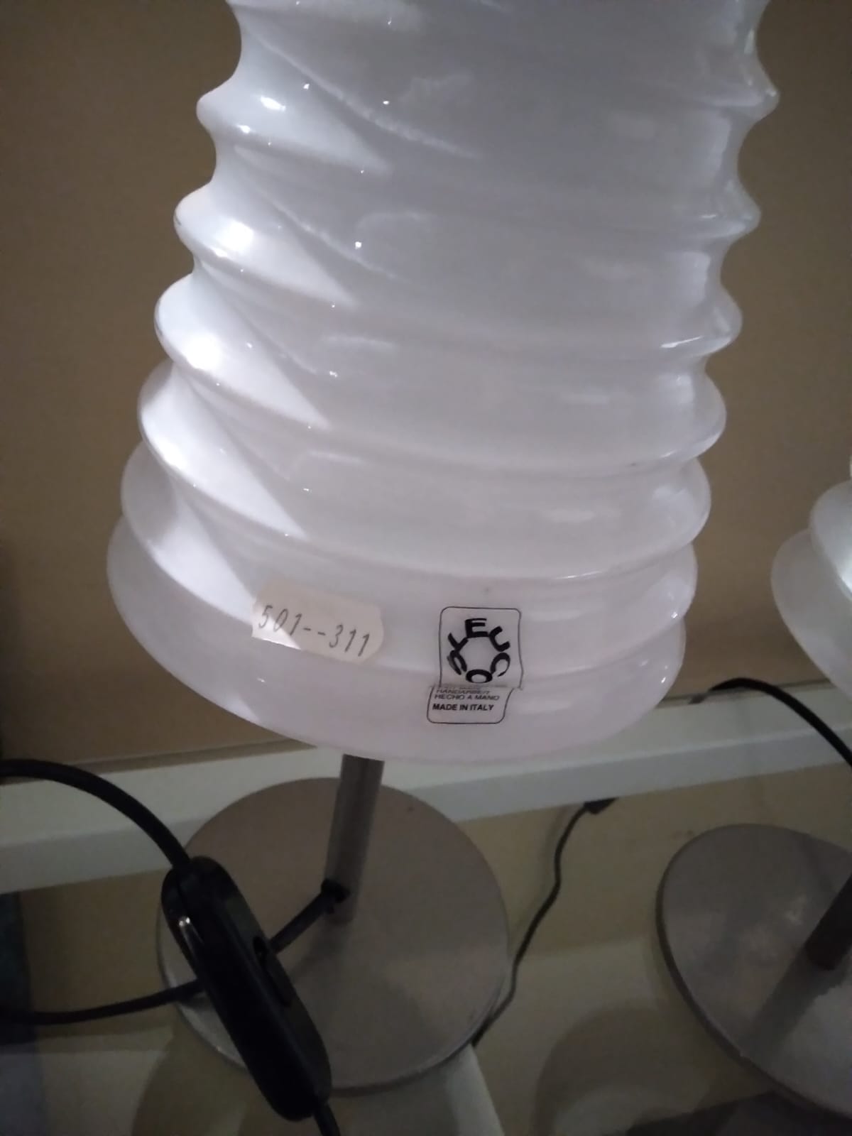Lampada da tavolo LEUCOS di Selfor