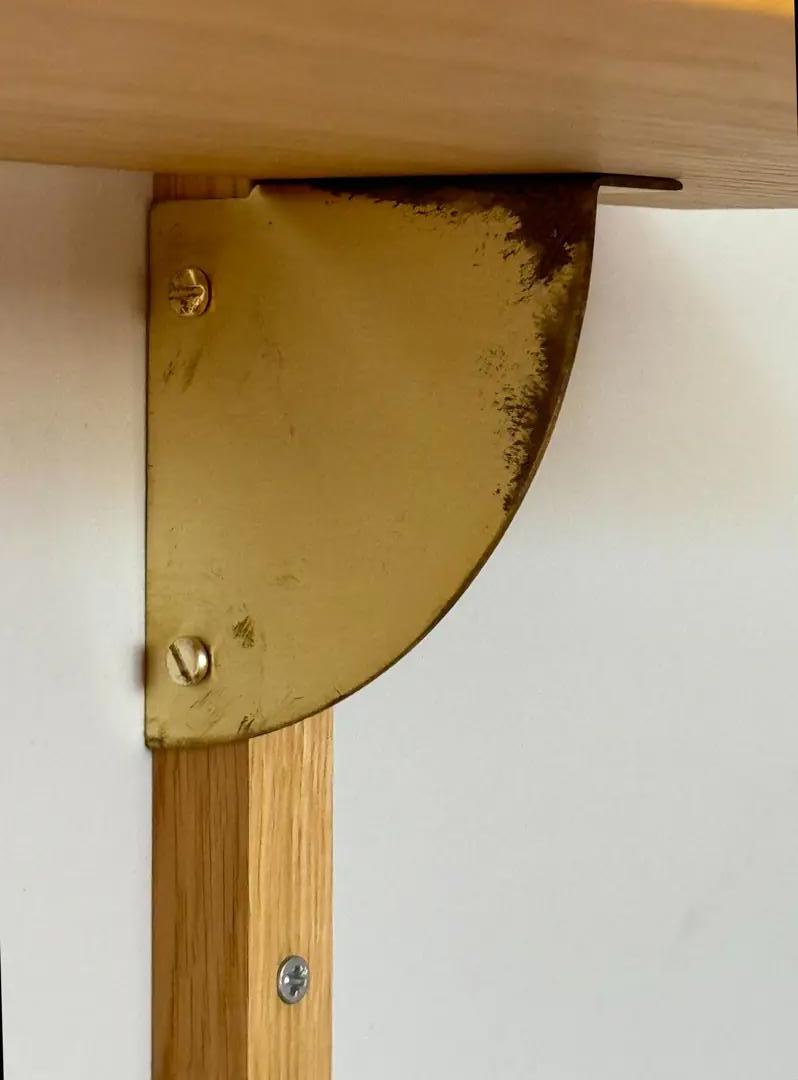 scrivania con libreria in legno massiccio Fermliving Sector