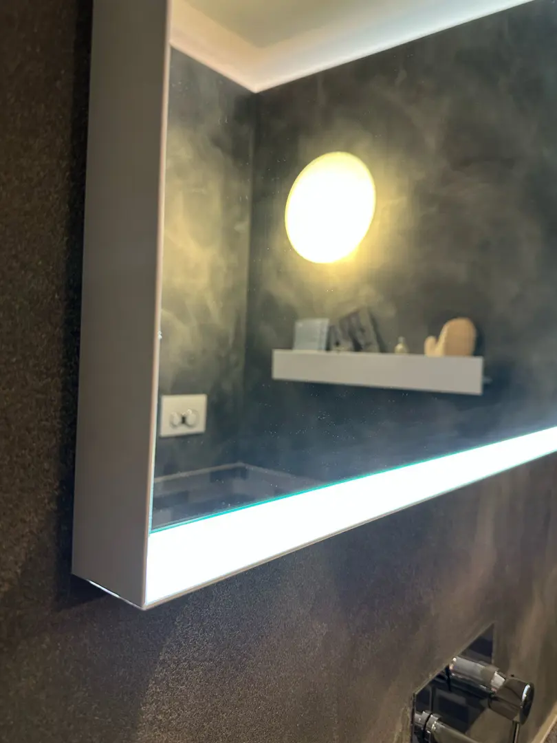 BIREX specchio con led perimetrali