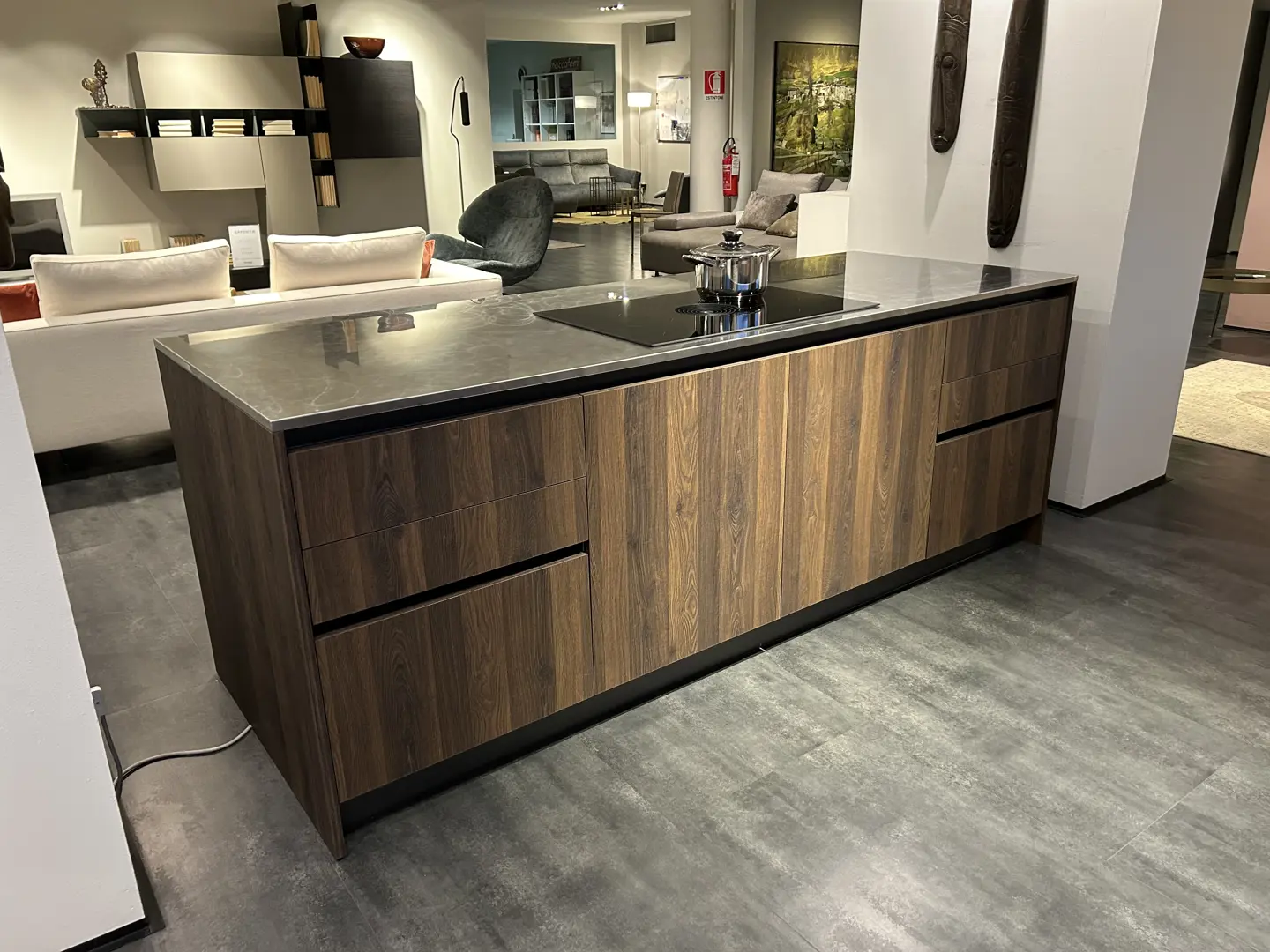 Cucina blocco isola mod. Domino