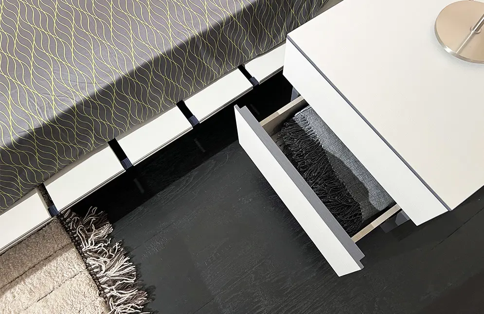 Flou Letto Tadao + Comodini
