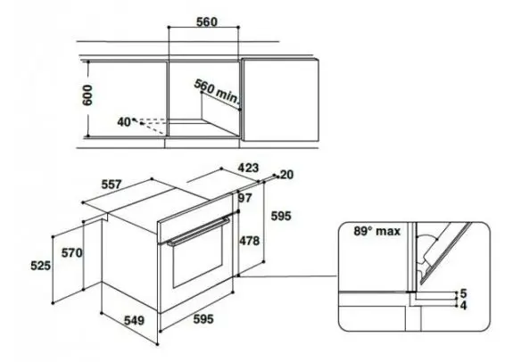 FORNO STATICO INDESIT