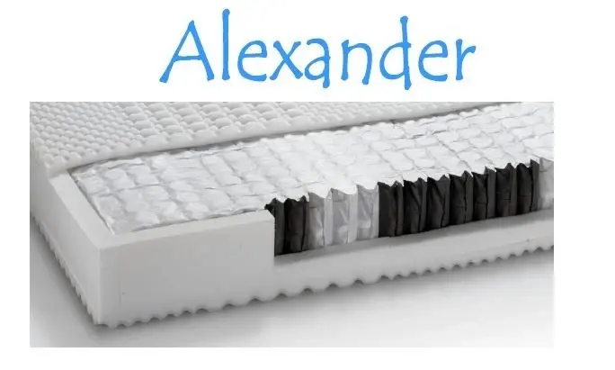 MATERASSO MATRIMONIALE ALEXANDER