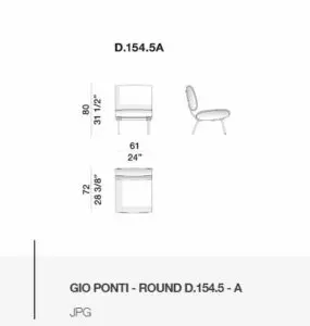 D.154.5A ROUND