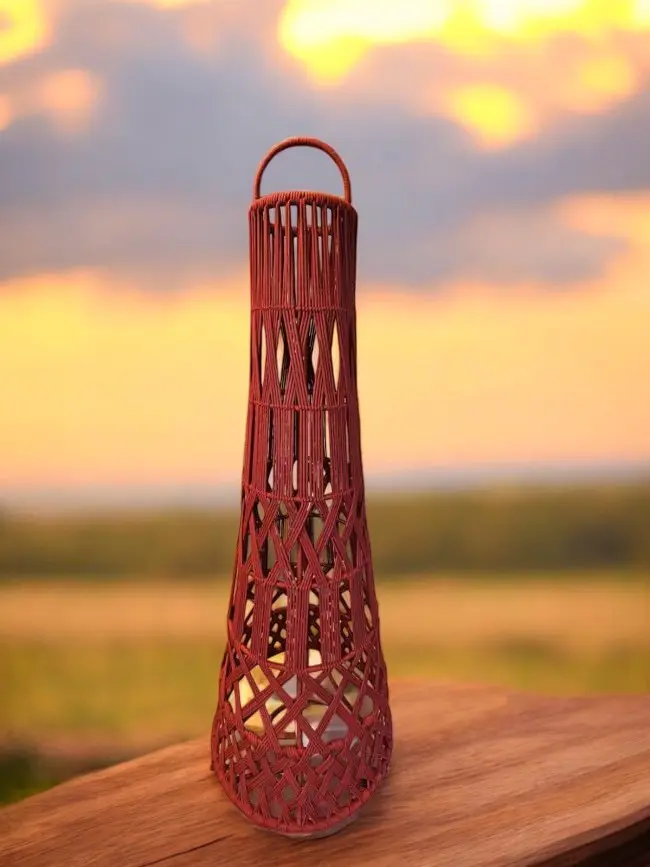 TRIBAL LAMPADA "L" DA TERRA DA ESTERNO