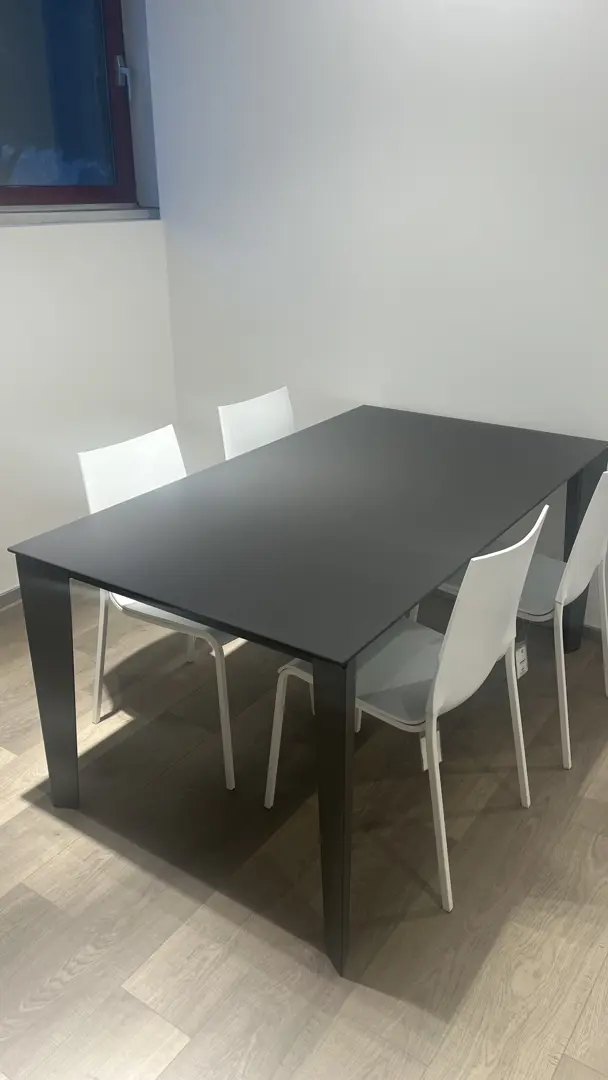 Bontempi - Tavolo Cruz 160 x 90 in superceramica allungabile