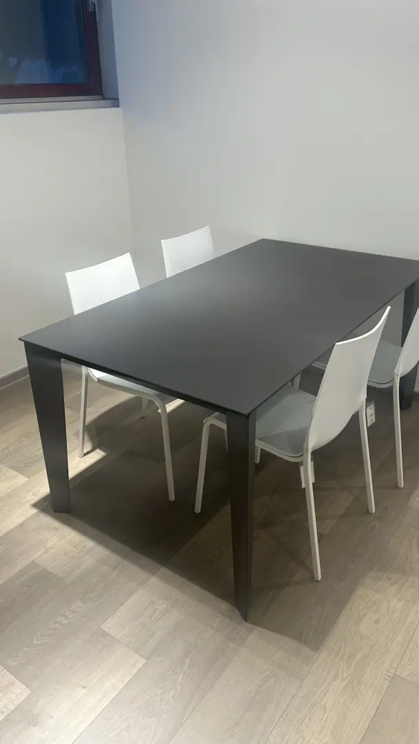 Bontempi - Tavolo Cruz 160 x 90 in superceramica allungabile