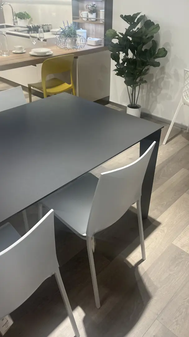 Bontempi - Tavolo Cruz 160 x 90 in superceramica allungabile