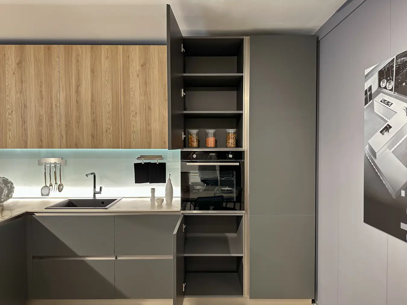 Cucina Doimo D23 anta taglio 30°