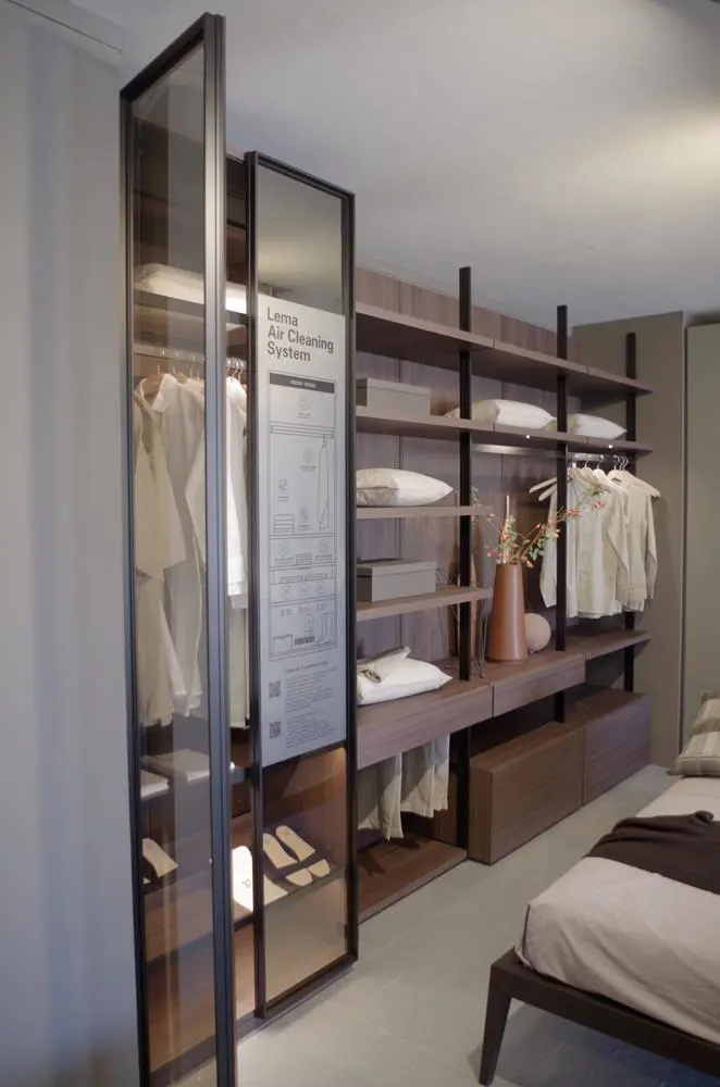 Armadio vetro Dandy Lema con Air Cleaning System